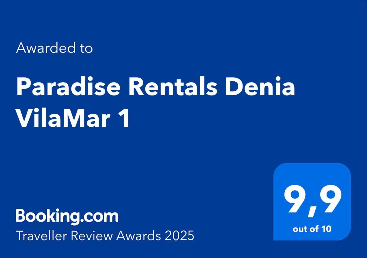 Paradise Rentals Denia Vilamar 1 Exterior foto